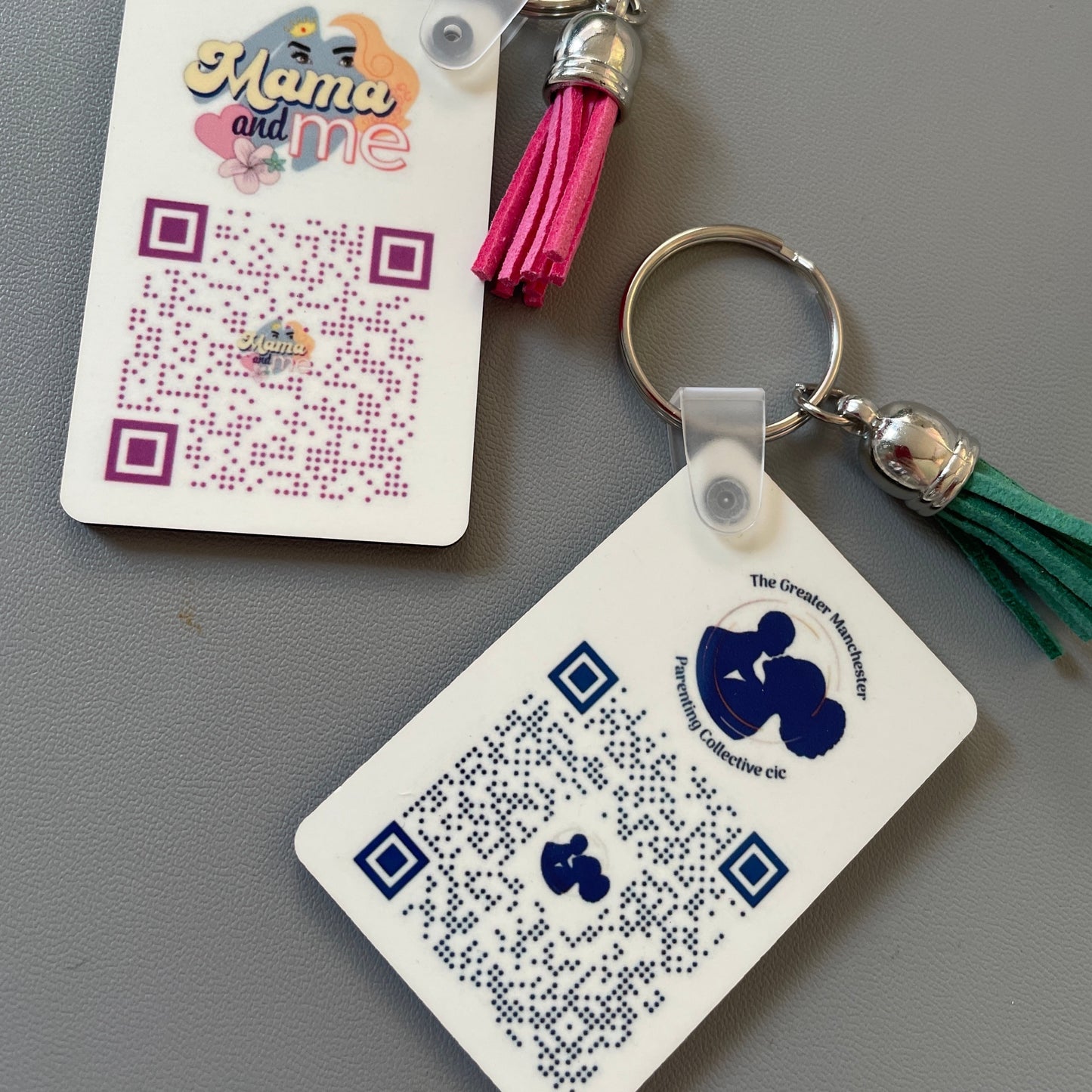 Business Card Keyring