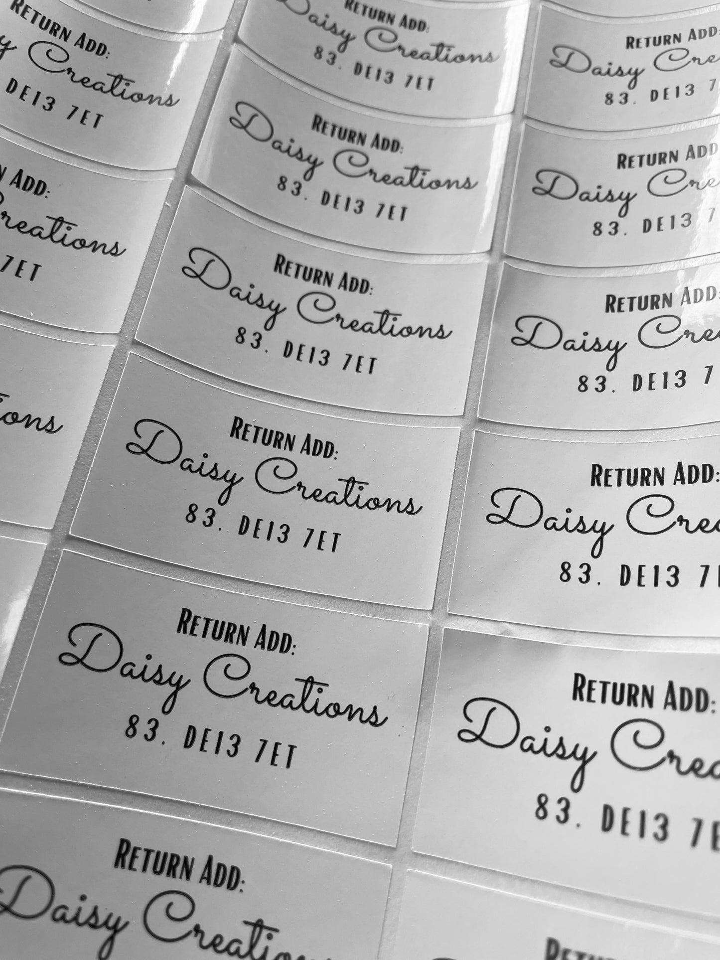 Return Address Labels